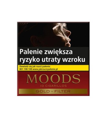 Cygaretki MOODS FILTER GOLD...